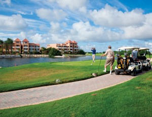 Golfen op Aruba